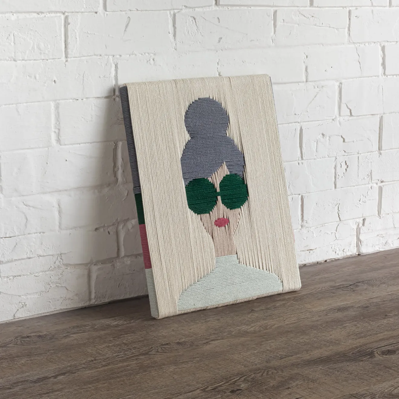 Kubel Design Ritratto Arazzo multicolore #3