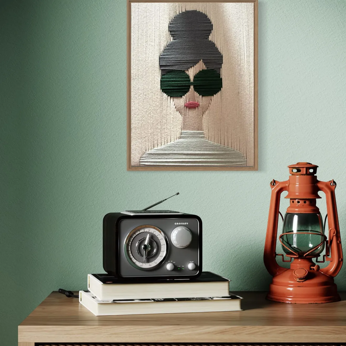 Kubel Design Ritratto Arazzo multicolore #3