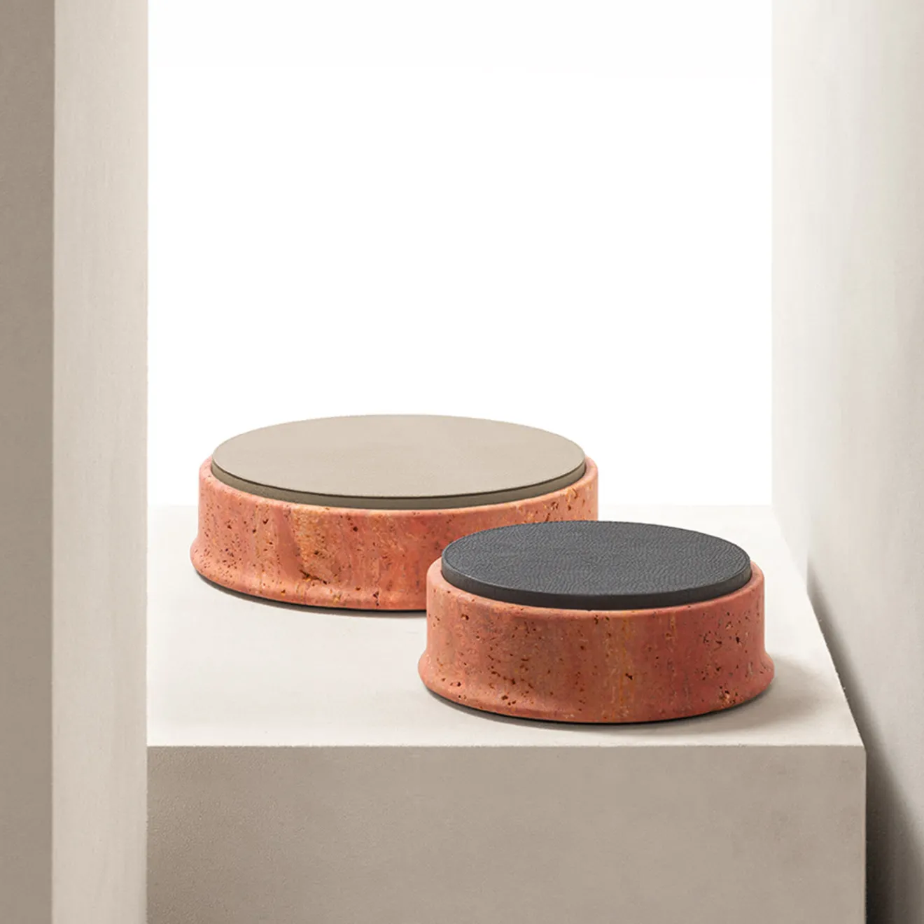 Giobagnara Rodi Marble Box Rotondo Grande