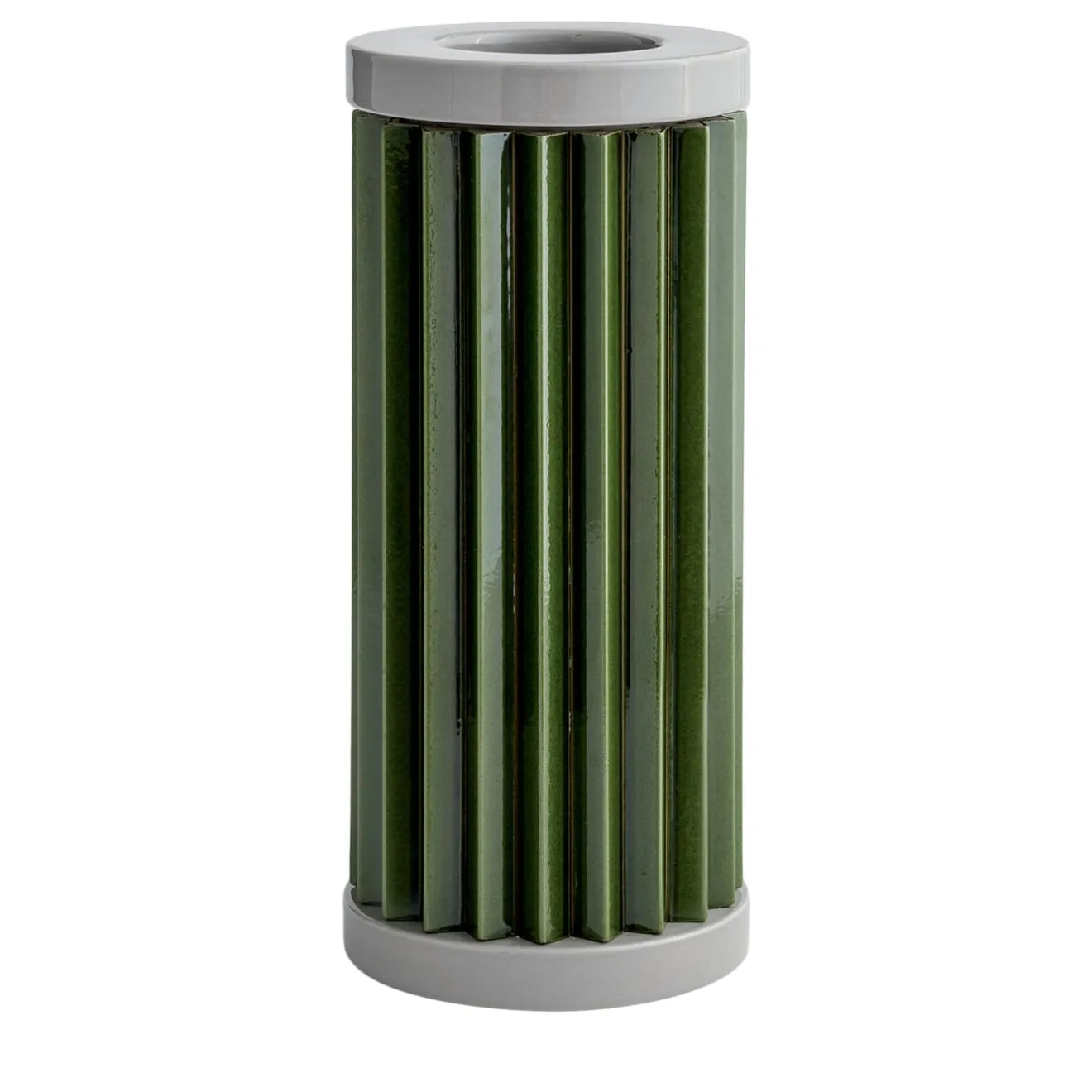 Mutina Rombini A Vaso Verde e Grigio di Ronan e Erwan Bouroullec