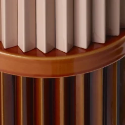 Mutina Rombini B VAso Marrone e Rosa di Ronan e Erwan Bouroullec