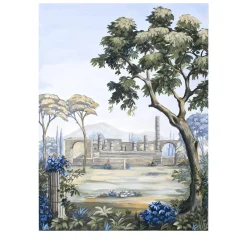 Mezzaluna Rovine Carta da parati