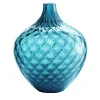 NasonMoretti Samarcanda Vaso decorativo medio Balloton Turchese