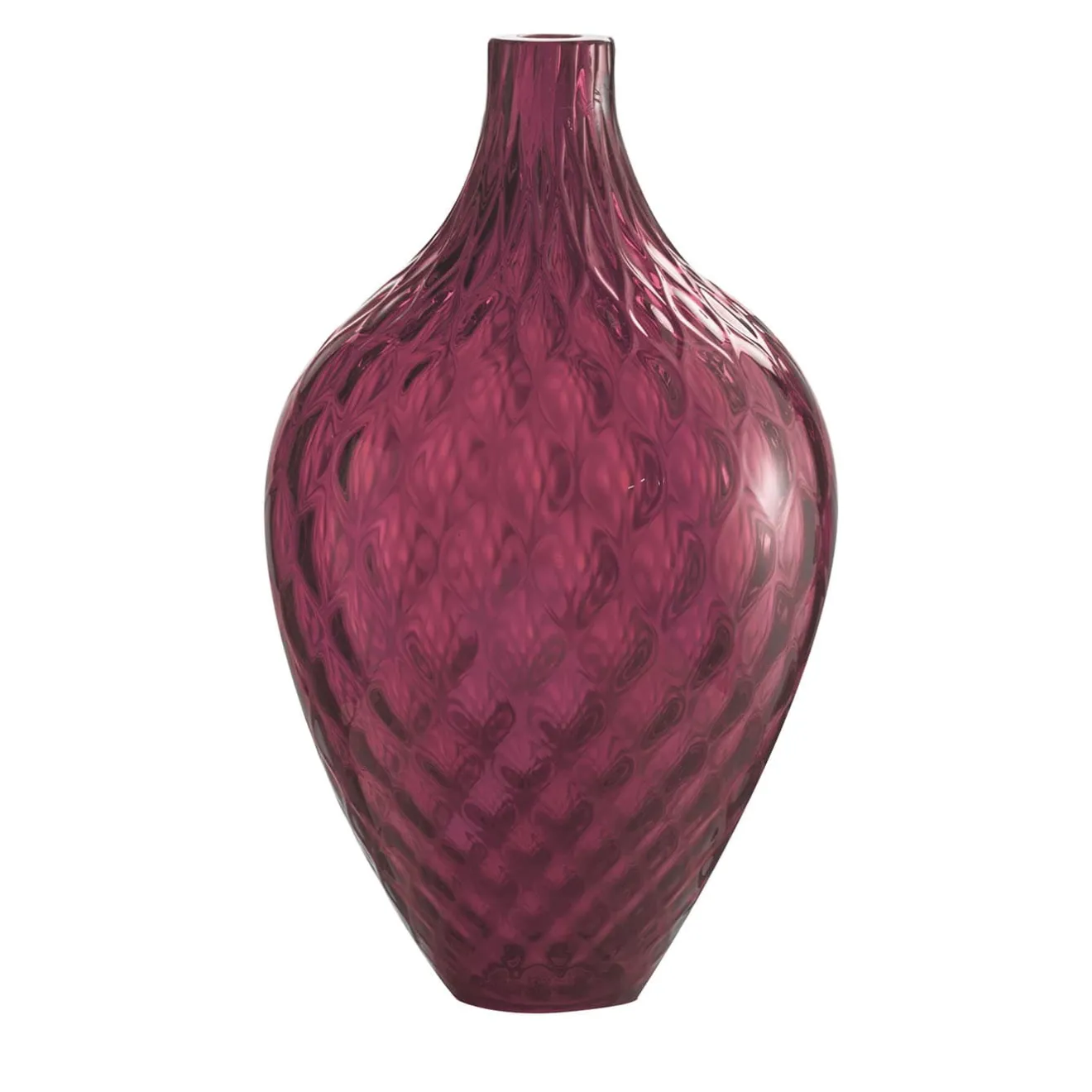 NasonMoretti Samarcanda Vaso decorativo alto Balloton viola
