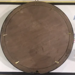 Bianco Bianchi Scagliola dipinge Drago con fiori e insetti