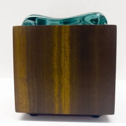 Ghirò Studio Scatola decorativa in cristallo e bois de Rosewood