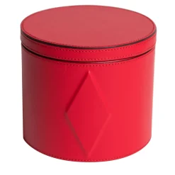 Luhdo Scatola di diamanti rosso vero