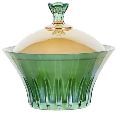 Creart Scatola Doge in cristallo verde