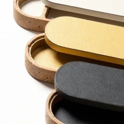 Giobagnara Scatola grande in pelle e marmo Giza #2