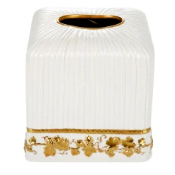 Villari SCATOLA IMPERO PER FAZZOLETTI - BIANCO
