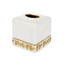 Villari SCATOLA IMPERO PER FAZZOLETTI - BIANCO