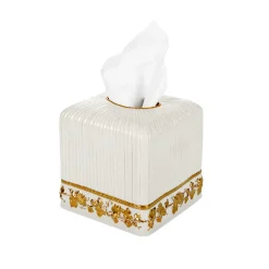 Villari SCATOLA IMPERO PER FAZZOLETTI - BIANCO