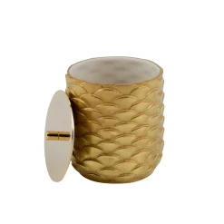 Villari SCATOLA IN COTONE PAVONE - ORO