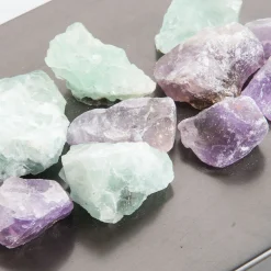 Selezioni Domus Scatola in Ottone con Pietre di Fluorite