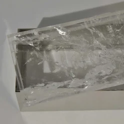 Giuliano Tincani Scatola in ottone di quarzo ialino