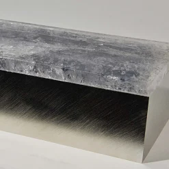 Giuliano Tincani Scatola in ottone di quarzo blu