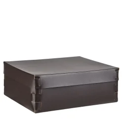 ADJ Style Scatola in pelle Snob Chocolate
