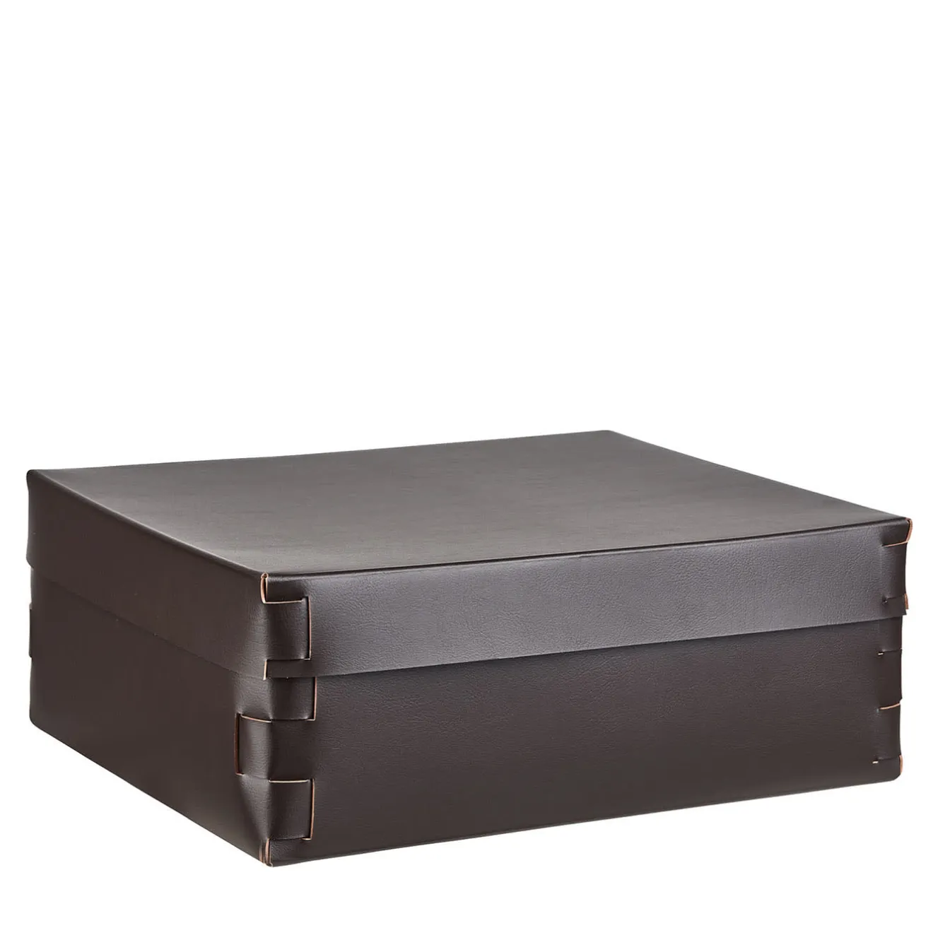 ADJ Style Scatola in pelle Snob Chocolate