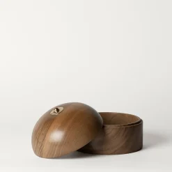 Piccoli Smalti Scatola Maxi in Legno di Castagno Forget-Me-Not