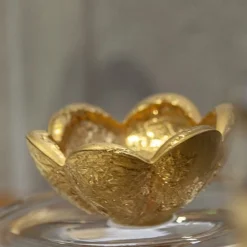 Griffe Montenapoleone by Vetrerie di Empoli Scatola piccola in vetro con base ispirata a Michelangelo