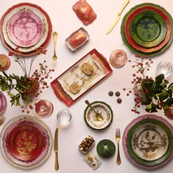 GINORI 1735 Scatola Portaoggetti Piccola Oriente Italiano Rubrum