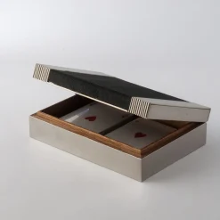 Design Center 1991 Scatola rettangolare nera Galucharme di Nino Basso