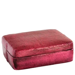 Villari SCATOLA RETTANGOLARE PORTOFINO PICCOLA - ROSSO