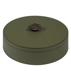 Giobagnara Scatola rotonda grande Ambretta verde