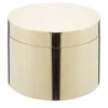 Bronzetto Scatola rotonda in ottone