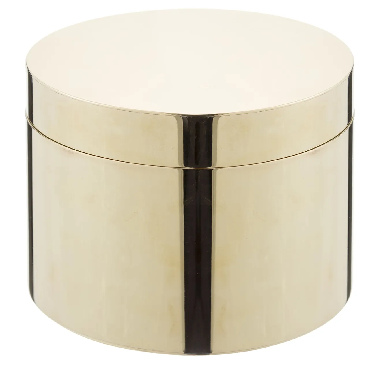 Bronzetto Scatola rotonda in ottone