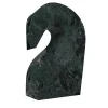 Carcino Design Scultura a forma di testa di cavallo Metis Verde Alpi