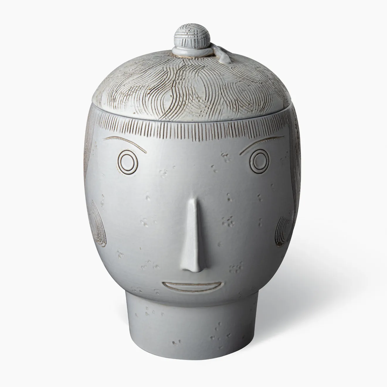 Bitossi Ceramiche Scultura Antropomorfa ''Sweet Box'' di Aldo Londi