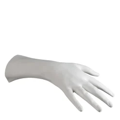 VGnewtrend Scultura bianca a forma di mano Mano Destra