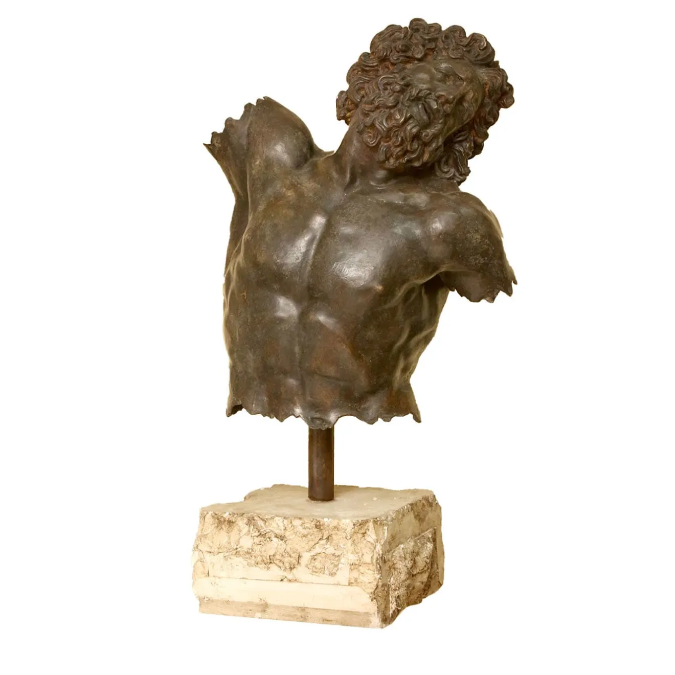 Fonderia Artistica Ruocco Scultura Busto Laocoonte in bronzo
