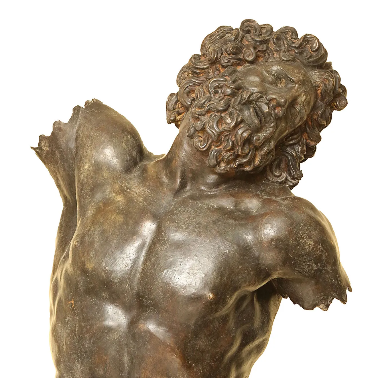 Fonderia Artistica Ruocco Scultura Busto Laocoonte in bronzo