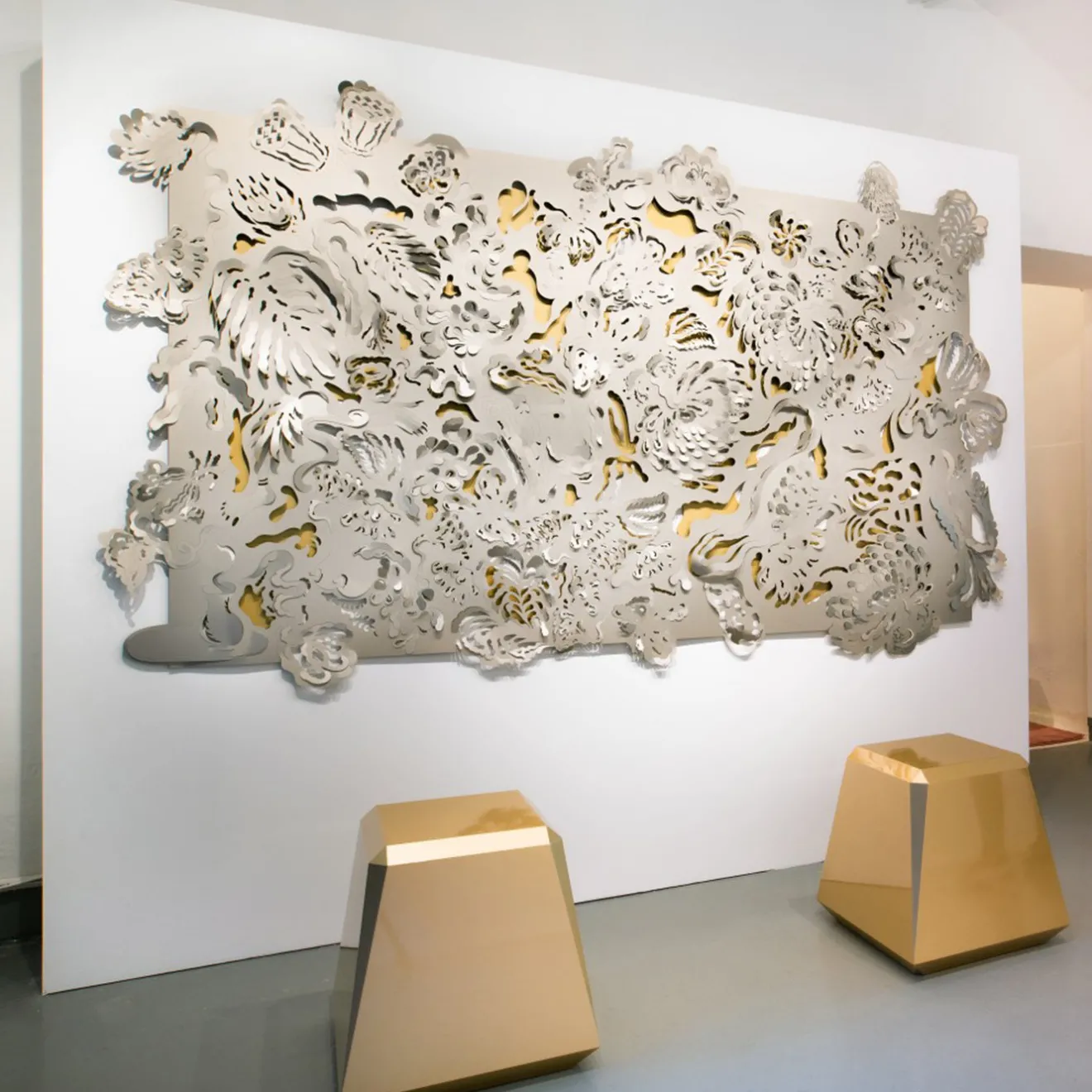 altreforme Scultura da parete The Hunt di Matteo Cibic
