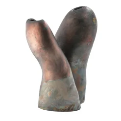 Design Center 1991 Scultura Decorativa in Ceramica Intreccio Silente di Nino Basso