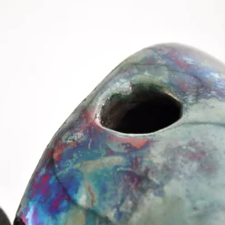 Design Center 1991 Scultura decorativa Intesa in ceramica di Nino Basso