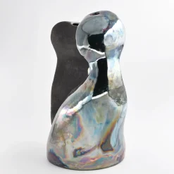 Design Center 1991 Scultura decorativa Intesa in ceramica di Nino Basso