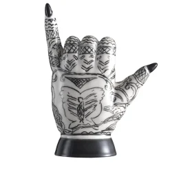 Rometti Scultura decorativa Shaka Tattoo di Ugo La Pietra