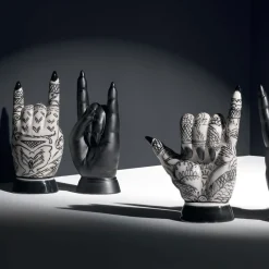 Rometti Scultura decorativa Shaka Tattoo di Ugo La Pietra