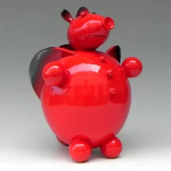 Mazzotti 1903 Scultura di animali paffuti