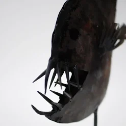 Idee del Fabbro Scultura di piranha