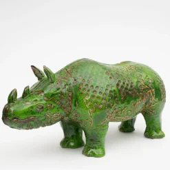 Amaaro Scultura di rinoceronte #2