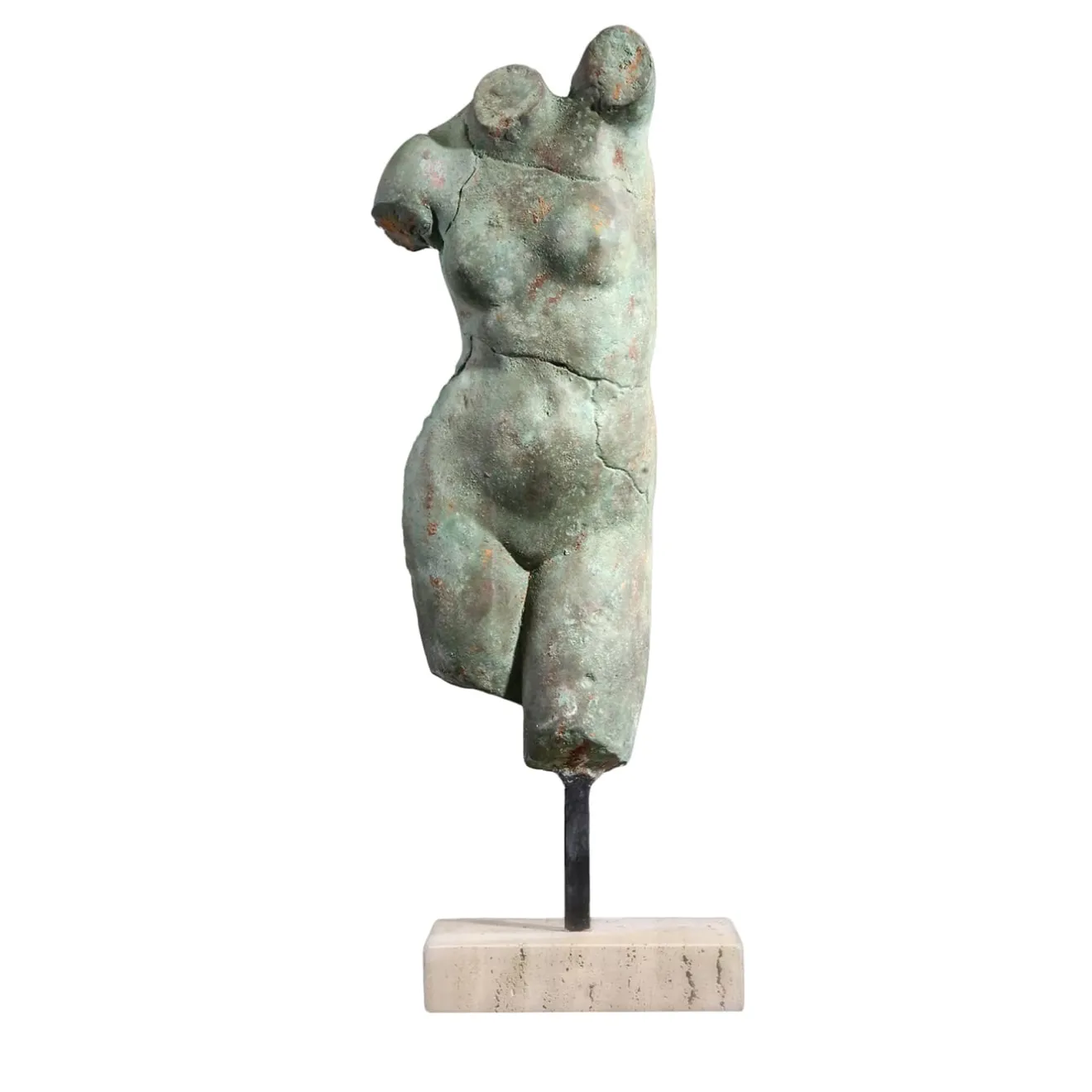 Fonderia Artistica Ruocco Scultura Dorso Donna Frammento piccolo in Bronzo