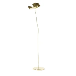 Opinion Ciatti Scultura floreale alta in ottone Papavero