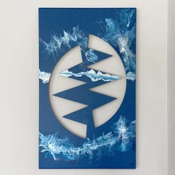 Marzia Boaglio Scultura Galaxy in alluminio Morsa