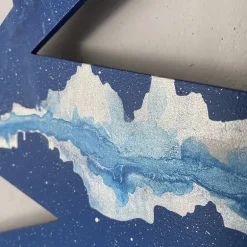 Marzia Boaglio Scultura Galaxy in alluminio Morsa