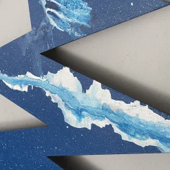 Marzia Boaglio Scultura Galaxy in alluminio Morsa