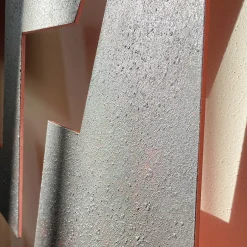 Marzia Boaglio Scultura in alluminio Fulmini Burn